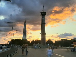 Квартира Lakhta classic orange apartments