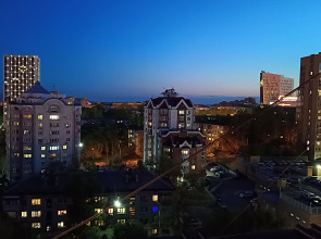 Квартира с видом на город в центре Хабаровска