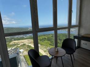 Квартира Панорамная с видом на море и мост Русский