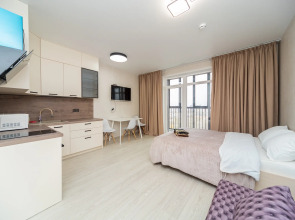 Апартаменты Уютная Студия в Новом Доме у Жд Вокзала