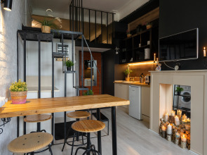 Квартира Двухуровневая с Сауной и Камином