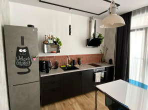 Апартаменты Охта Парк Ohta Loft Apartments с террасой