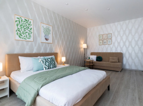SleepNsk Prostornaya Dvukhkomnatnaya Okolo Akvaparka Flat