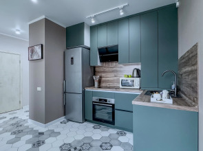 Квартира Green FOX с видом на Приволжский Затон