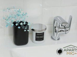 Квартира Aparts Pro Просторная 1-ком в Новом ЖК Сокол на 2 Этаже