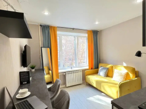 Апартаменты Яркие апартаменты Yellow у метро Кузьминки