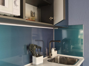 Апартаменты Уютная новая студия у метро Спартак