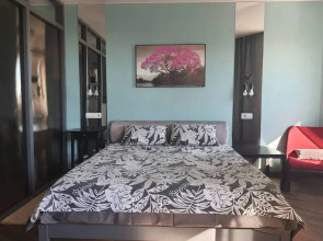 Апартаменты Студия с Балконом и Видом на Город на Гагарина