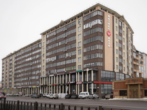 Уютная студия с видом на город