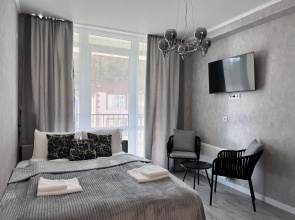 Studiya dlya Dvoikh s Balkonom v Zhk Monako Apartment