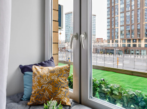 Апартаменты Butyrsky Cozy with Terrace, Parking and King-size Bed