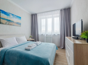 Квартира 1-к в престижном мкр. на Сельской 39/6 с красивым видом на Волгу от RentAp, 5 сп.мест