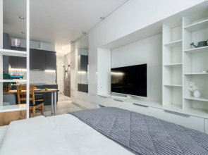 Апартаменты Дом у Дона Студия с видом на Дон (23 этаж)