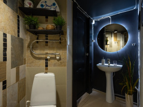 Квартира Двухуровневая с Сауной и Камином