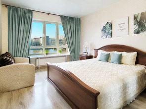 Апартаменты Рыбная Деревня Вид на Реку Между Двух Мостов