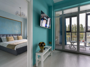 Апартаменты Рыбная Деревня с Прямым Видом на Реку