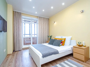 Квартира Комфортная 2к Andora в центре на 21 этаже ЖК Державинский квартал