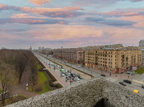 Апартаменты Видовая Евродвушка с Джакузи Недалеко от Аэропорта Пулково