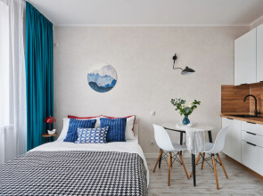 Uyutnaya studiya u metro Rasskazovka Apartments