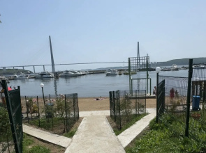 Квартира Панорамная с видом на море и мост Русский