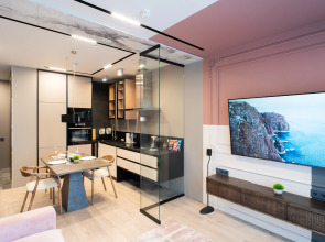 Апартаменты Lalapart Future House смарт-пространство с дизайнерской отделкой в ЖК Лайнер