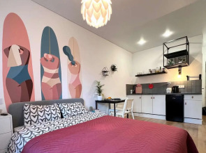 Апартаменты Дизайнерская уютная студия на балтийском побережье