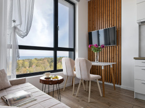 Апартаменты с видом на море на 10 этаже в комплексе Кристалл & Балтик-SPA