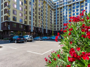 Просторная стильная квартира с видом на горы. Кватро 43