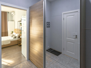 Апартаменты Lalapart Aquamarine с балконом у метро Дмитровская