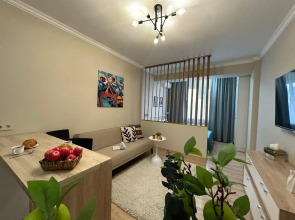 Апартаменты Студия Алма с  прекрасным видом на город