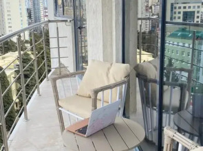 Апартамент Люкс Красивейший в ЖК «Барселона парк» с большим балконом и видом на море