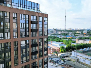 Апартаменты Lalapart Black Emerald с сауной в ЖК Савеловский Сити