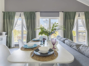 Частный дом с панорамным видом на склонах Яхромы