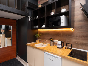 Квартира Двухуровневая с Сауной и Камином