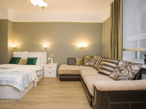 Апартаменты  УK АTМОCФEРA Еlеgаnce cтильнaя, пpосторнaя кваpтира в историческом цeнтpе Яpоcлавля