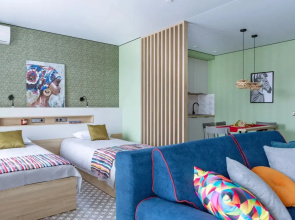 Apartments Malina Baden Studio Color