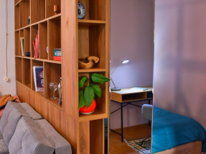 Квартира Дом библиотекаря с балконом