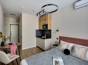 Апартаменты Уютная Дизайнерская Студия у Метро Ботанический Сад