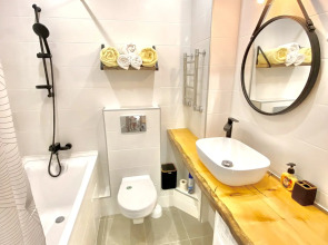 Апартаменты Та самая квартира с дизайнерским ремонтом недалеко от вокзала