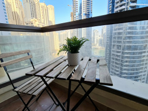 Апартаменты Marco Polo - High-rise 1BR Apt with Amazing Marina Views