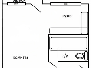 Апартаменты в центре на 1я Морская 6/25 с видом на море
