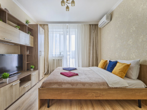 Apartamenty Uutnaa Studia s bol'soj lodziej v dome biznes-klassa