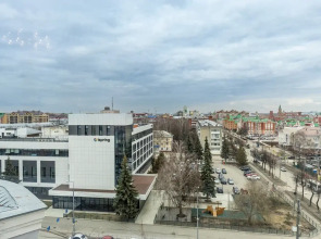 Квартира с видом на город и достопримечательности