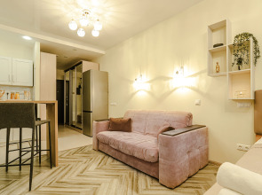 Апартаменты Lalapart Aristocrat с рабочим столом в ЖК Савеловский Сити