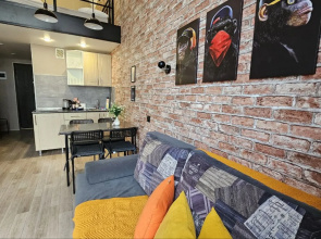 Квартира Двухуровневая Khadi_Home недалеко от ЖД и автовокзала