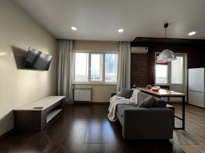 Квартира Лофт апартамент с видом на реку возле Аквапарка