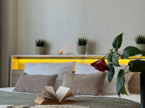 Квартира КвартРента НН с видом на Оку. Географический центр Н.Новгорода