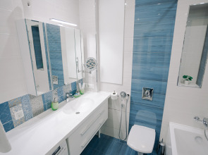 Апартаменты Lalapart Marengo с панорамным видом на 35 этаже небоскреба Савеловский Сити