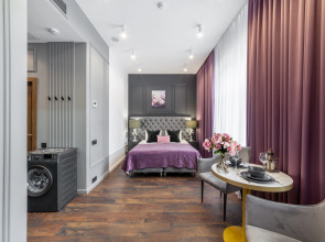 Квартира Студия Аквалин Ар-деко