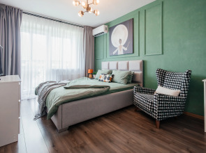 Квартира Стильная 1К Рядом с Зоопарком и Набережной 1-я Подлесная 1